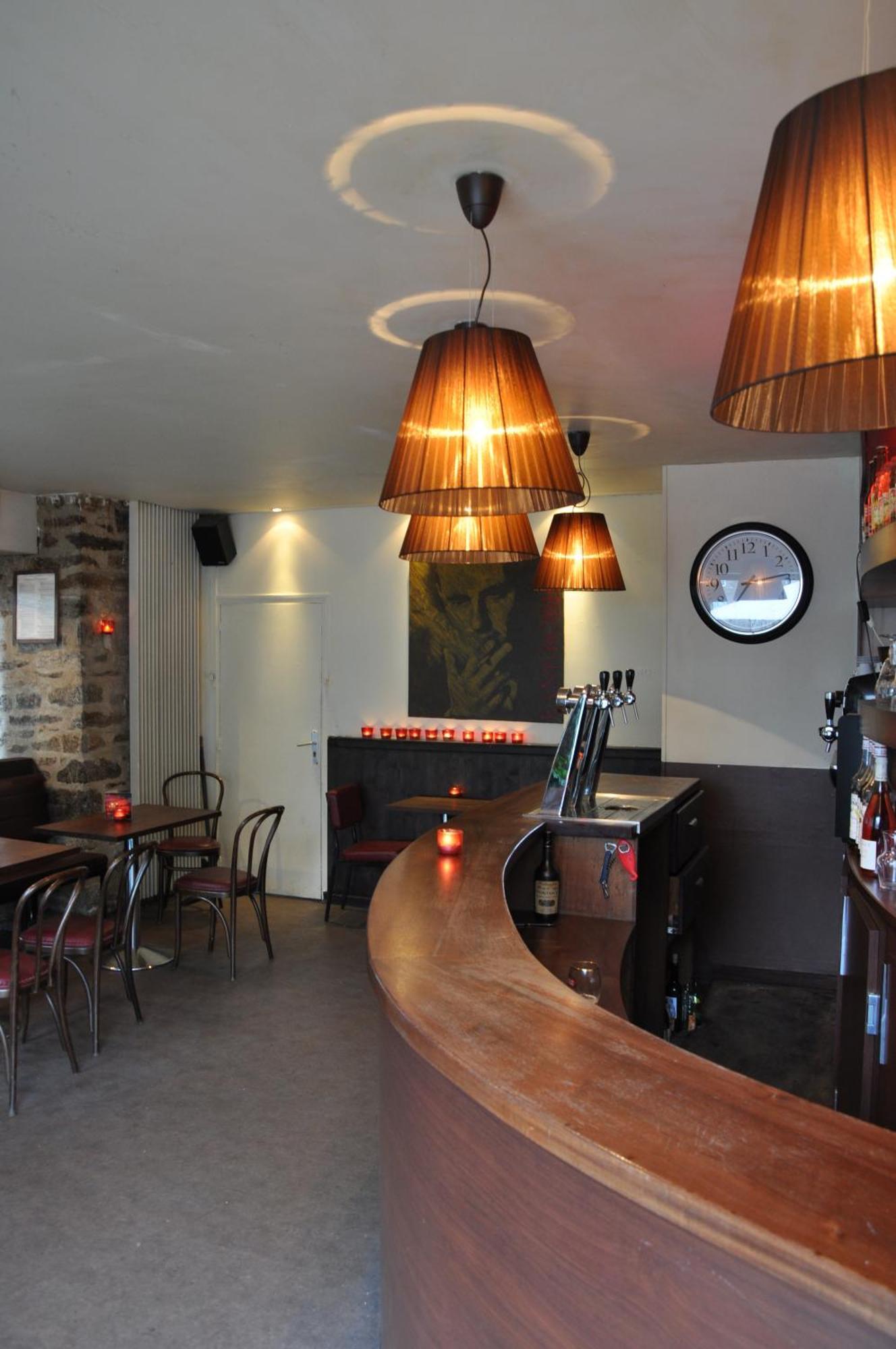 Cafe Hotel Du Theatre Dinan Buitenkant foto